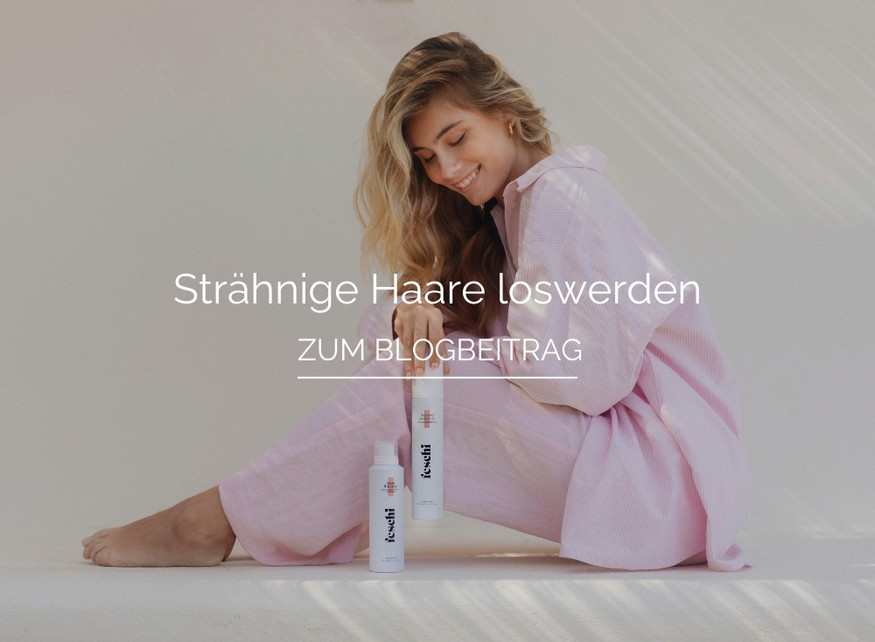 strähnige haare