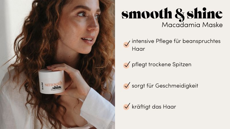Diese Vorteile bietet die Macadamia Maske von feschi