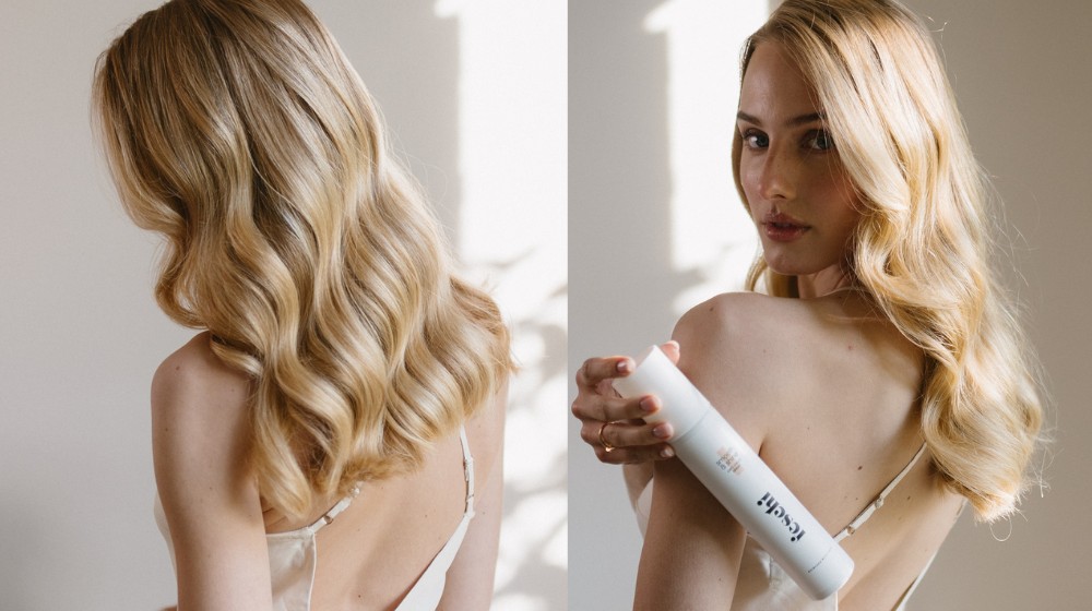 Schöne, seidige Haare dank den Anti-Frizz Produkten von feschi